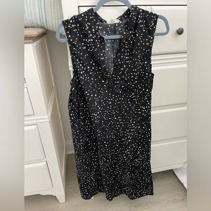 Eileen Fisher Polka Dot Dress w/pockets